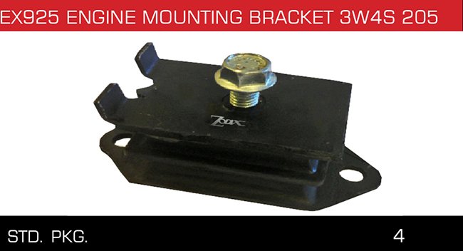 ENGINE MOUNTING BRACKET 3W4S 205